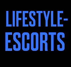 Die Grafik zeigt den Schriftzug "Lifestyle-Escorts" und verweist auf einen Beitrag in ZEIT Campus.